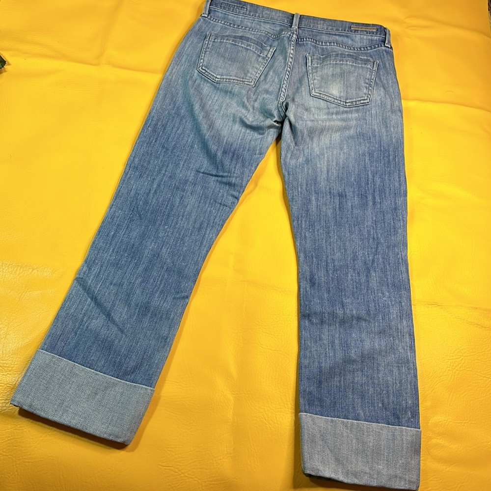 Citizens Dani Cuffed Straight Leg Cropped Jeans